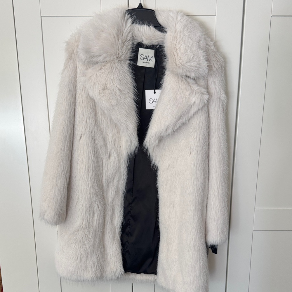 SAM. Women's Teddy Jacket - Soft Cream